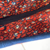 West African Wax Fabric "Kuzas" Messenger Bag Purse