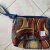 West African Wax Fabric "Kuzas" Messenger Bag Purse