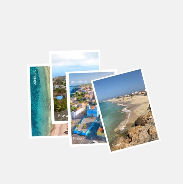 Cabo Verde Greeting Cards: Southern Islands